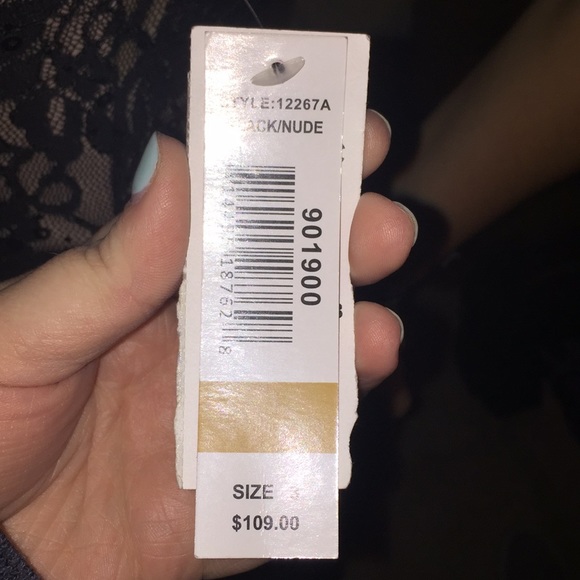 Black/Nude Prom Dress - Picture 5 of 5